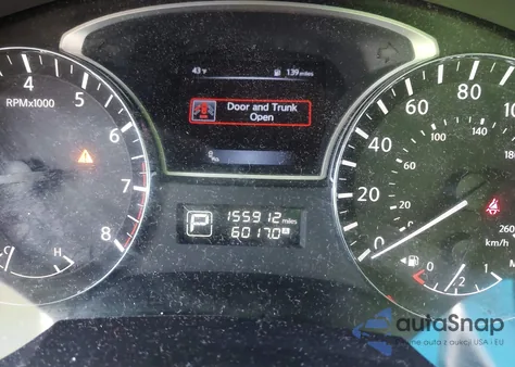 2015 Nissan Altima 2.5 Sl z USA, uszkodzony, nr VIN 1N4AL3AP9FN892016